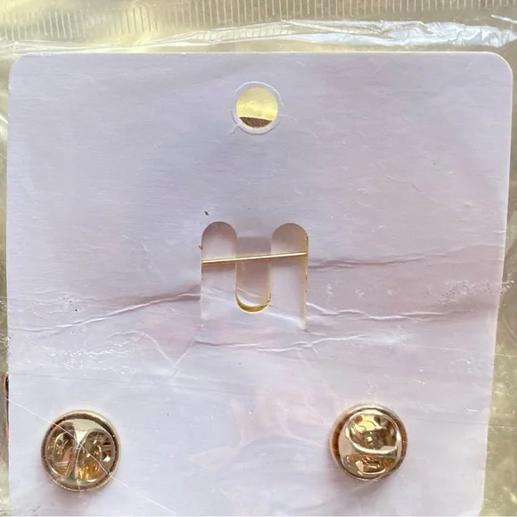 Brooch gold plated | enamel Paris | - Picture 6 of 7